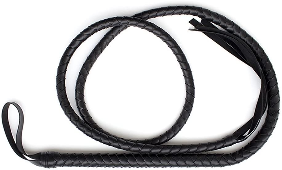 BESTOYARD Costumes Whip Leather Bullwhip Torero Bull Whip Braided Tails ...