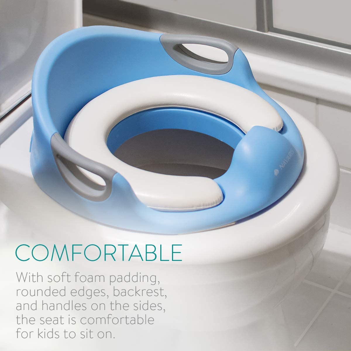 Navaris Potty Training Toilet Seat Trainer Insert for Toddlers and