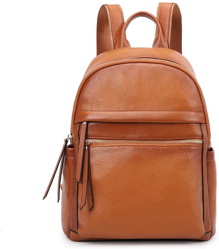 Kattee Genuine Leather Backpack Purse For Women Multifunctional Elegant 