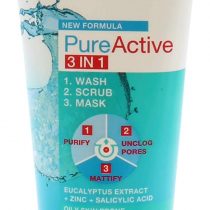 Garnier Pure Active 3-In-1 Scrub, 50 ml