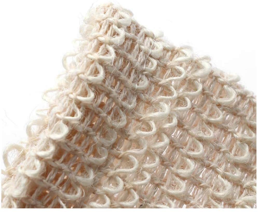 Sisal Soap Bag (5-Pack) Ideal for Body Scrub Save Soaps - Image 3