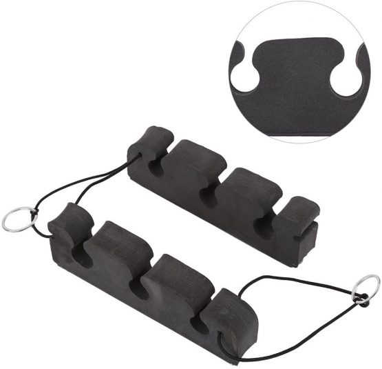 Dioche Fly Fishing Rod Holder, Fly Rod Stand Rack Portable Magnetic Density Foam Car Pole Stand Rack(2Pcs) - Image 3
