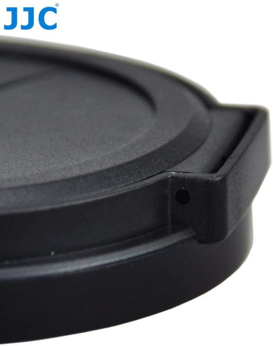 JJC ALC-LX100 Auto Lens Cap for Panasonic Lumix DMC-LX100 Camera - Black - Image 4