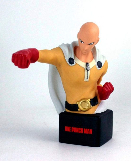 Close Up One Punch Man Deluxe Saitama Money Box, White, Standard Size
