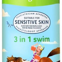 Childs Farm | 3 in 1 Swim | Strawberry & Organic Mint | Body Wash, Shampoo & Conditioner | Sensitive Skin | 250ml