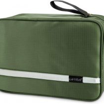 Large Toiletry Bag for Men and Women, Travel Make up Wash Bag, Cosmetic Waterproof Bathroom Bag for Business Trip (Green)