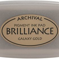 Tsukineko BR000091 Brilliance Galaxy Pad, Gold Ink