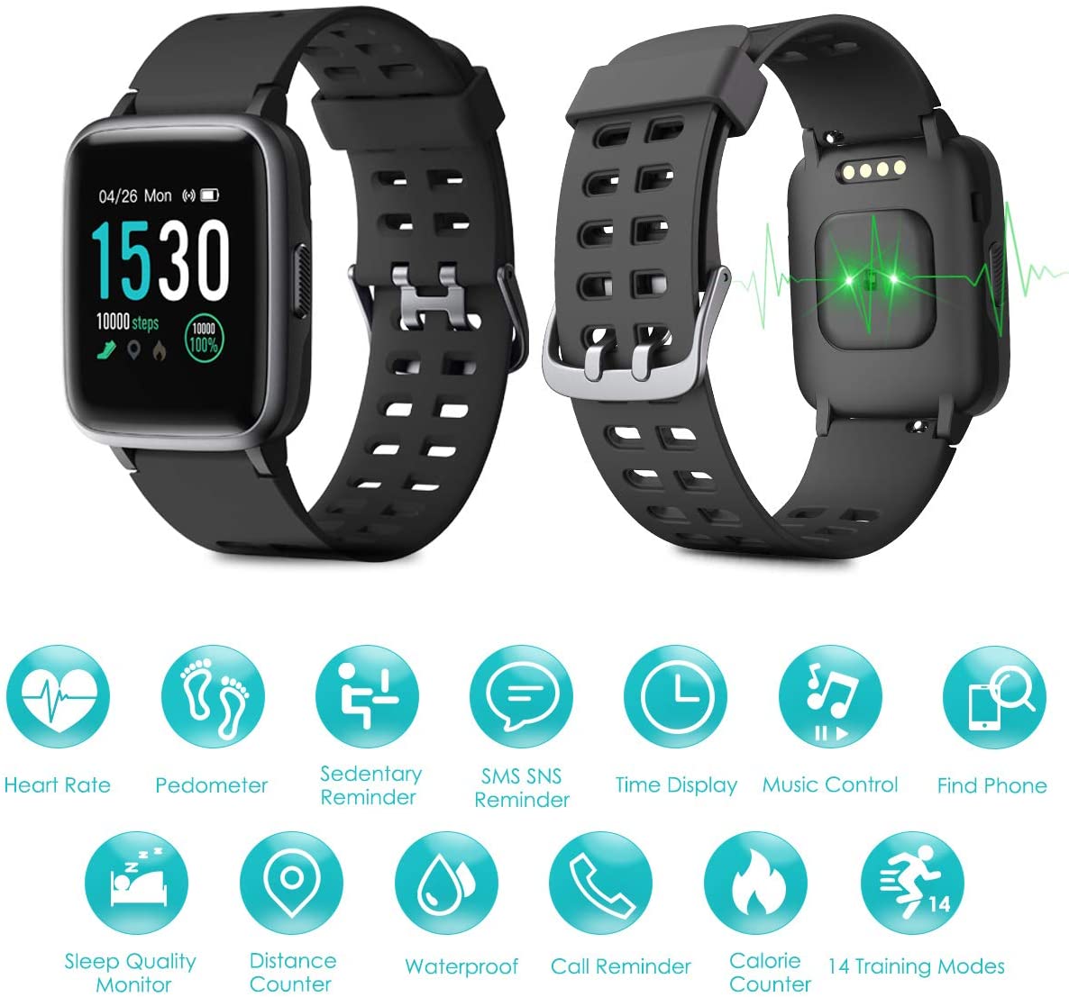 latec fitness smartwatch