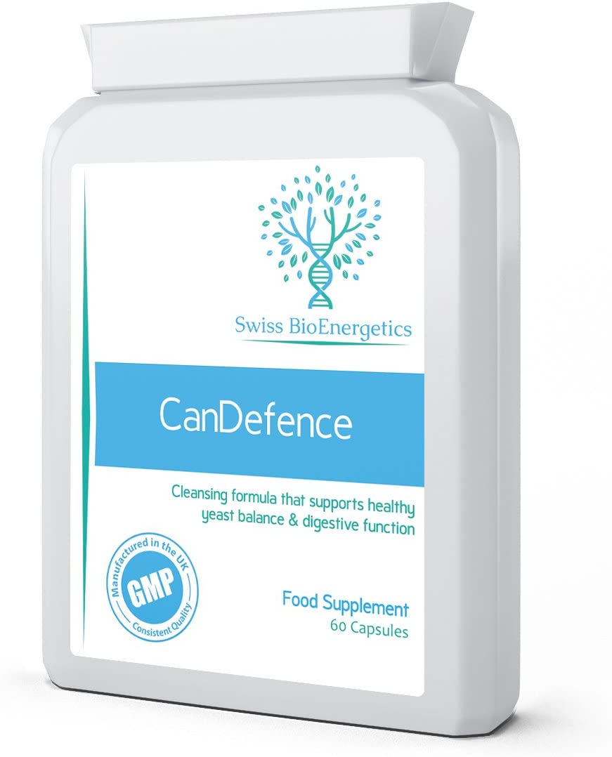 CanDefence 60 Capsules - Candida Support - Ultimate Extra Strength All-in-ONE Formulation, 60 count (Pack of 1)