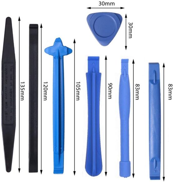 21 in 1 Opening Pry Tool Repair Kit, Reusable Opening Repairing Disassembly Tools for Smart Phone - Image 3