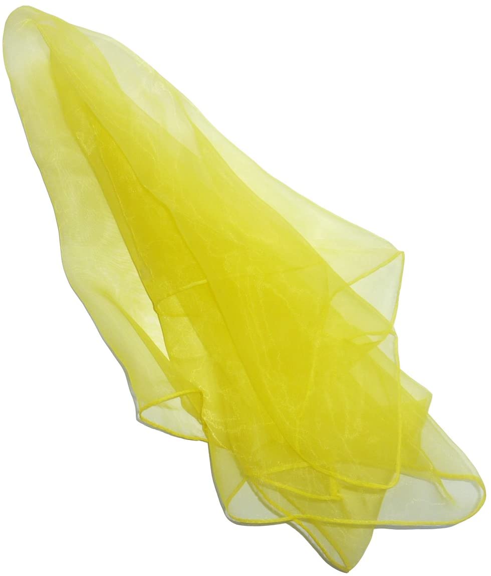 Hoerev Juggling Dance Scarves Pack of 12 - Mixed Colours And Single Colour (Approx. 60cm x 60cm), Multicolor - Image 4