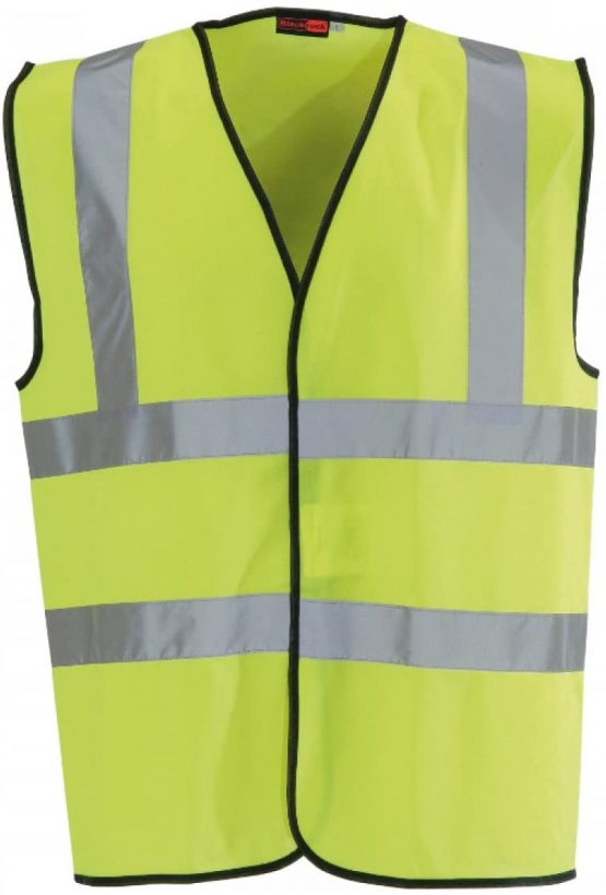 Blackrock Men's High Visibility Waistcoat - Yellow, X-Large