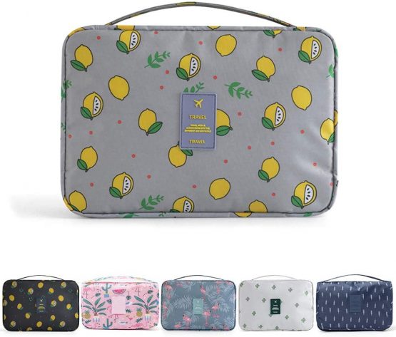Hanging Travel Toiletry Bag,Wash Bag Portable Make Up Bag for Women,Large Capacity Cosmetic Bag Perfect for Travel/Daily Use