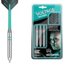 Target Darts Rob Cross Silver Voltage 24G Brass Steel Tip Darts Set