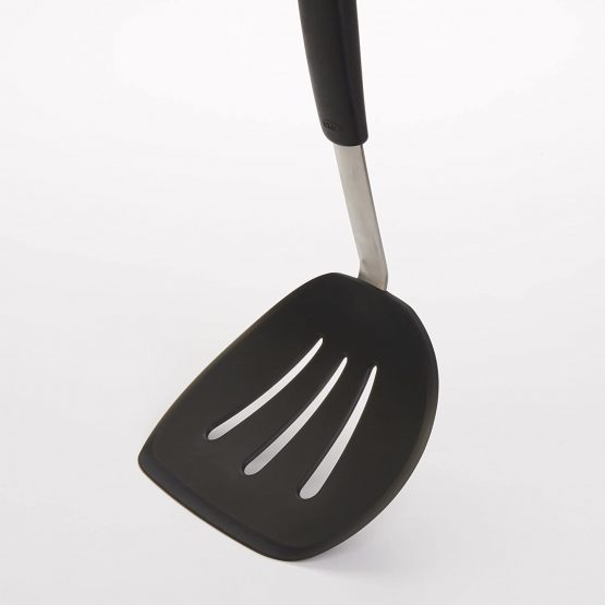 OXO 1071533 Good Grips Silicone Flexible Pancake Turner, Black - Image 2