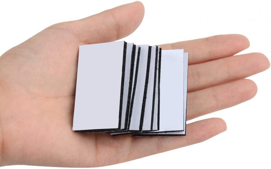 [18 Pack] Super Heavy Duty Sticky Pads Stick on Self Adhesive, No More