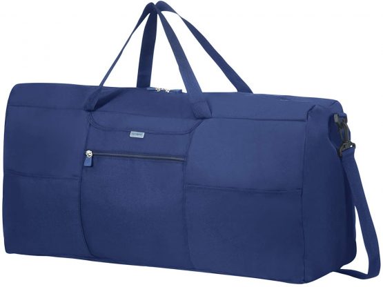 Samsonite Global Travel Accessories Foldable Travel Duffle XL, 70 cm, Blue (Midnight Blue)
