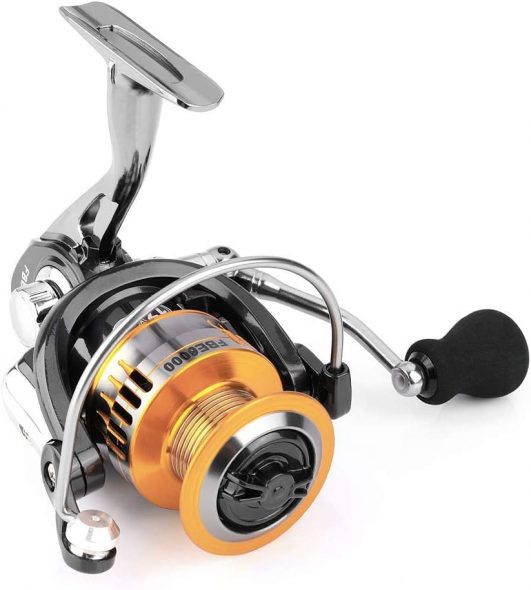 HARMILIY Rapid Sea Fishing Reel Spincasting Reels, 17 + 1BB Aluminum