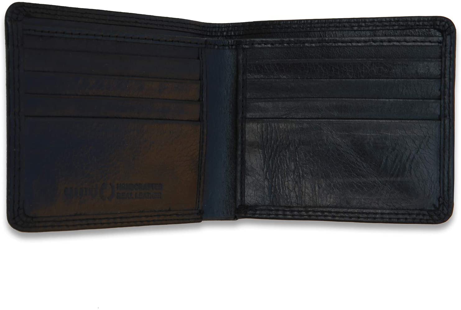 PELLE TORO Minimalist Slim Mens Wallet, Handmade Real Leather Card Wallet with RFID Blocking - Image 4