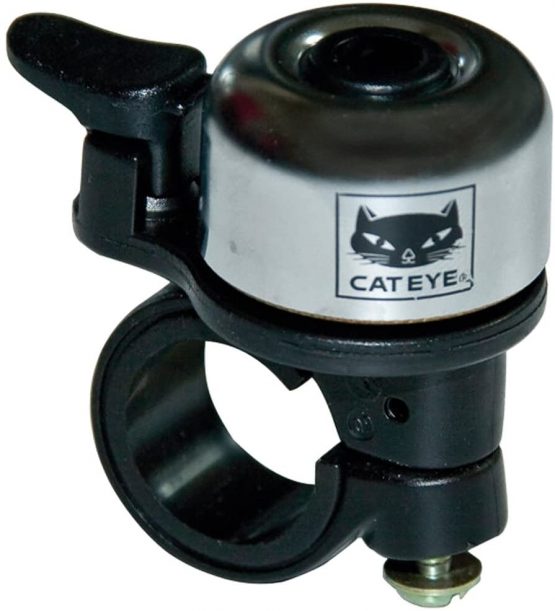 Cateye OH-1200 Brass Bell: Silver