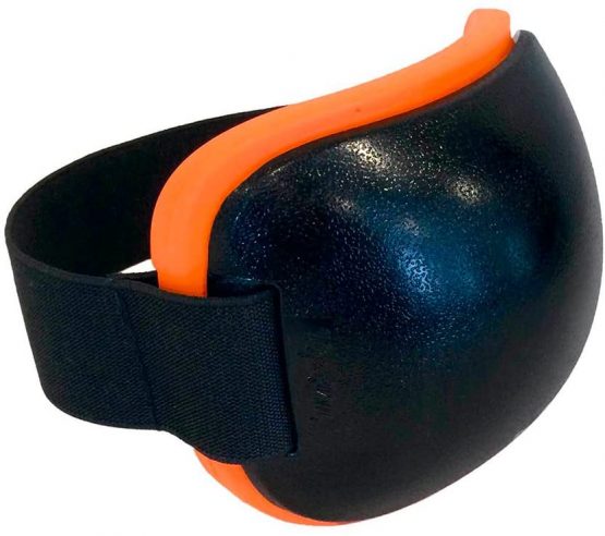TigerTail Unisex's The Strappy Tiger Massage Strap, Orange/Black, One Size