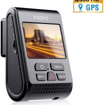 VIOFO A119 V3 Dash Cam 2K with GPS, True HDR, Buffered Parking Mode, 2560x1440P Quad HD+ Car Dash Camera, Ultra Clear Night Vision, 140° Wide Angle, Motion Detection, G-Sensor, Time Lapse