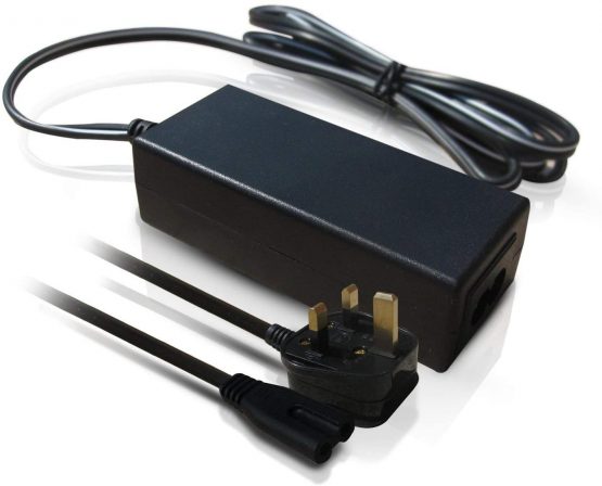 Replacement Epson DC 24V / 24 V Volt Adapter Power Supply Cable Cord Lead for 640U, 1240U, 1650, 2480, 2580, 3170, 3490, 4490, DS510, GT-S50, GT-1500, GT-2500, V500, V550, V600, V700, V750, V800, V850 Perfection Flatbed Photo Scanner