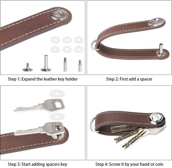 flintronic® Key Organizer | Portable Keychain | Pocket Smart Key Holder with Gift Boxed Stylish, Functional & Practical (Holds 10-12 Multiple Keys) - Image 3