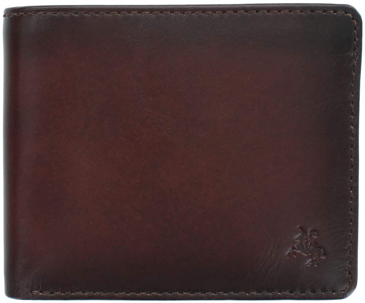 VISCONTI Atelier Collection Arthur Leather Wallet with RFID and Tap and Go AT60 Burnish Tan
