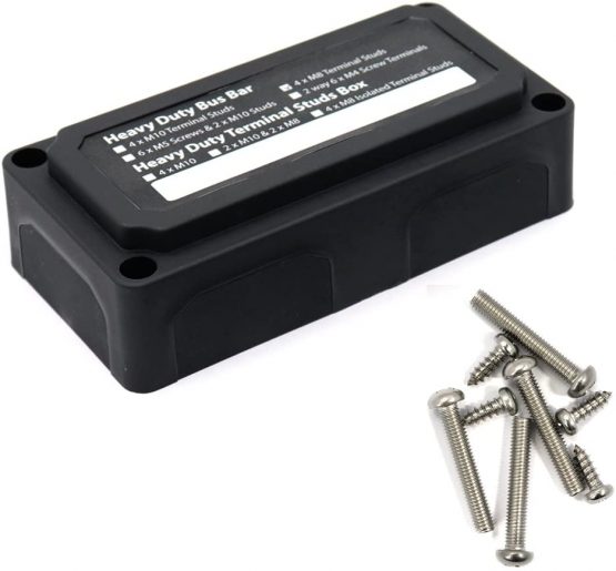 T Tocas 300A BusBar Box - Heavy-Duty Module Design Power Distribution Block with 4 x M8 Terminal Studs - Image 3