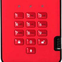 iStorage diskAshur2 SSD 2 TB -Secure Portable Solid State Drive - Password Protected, Dust/Water-Resistant, Hardware Encryption IS-DA2-256-SSD-2000-R