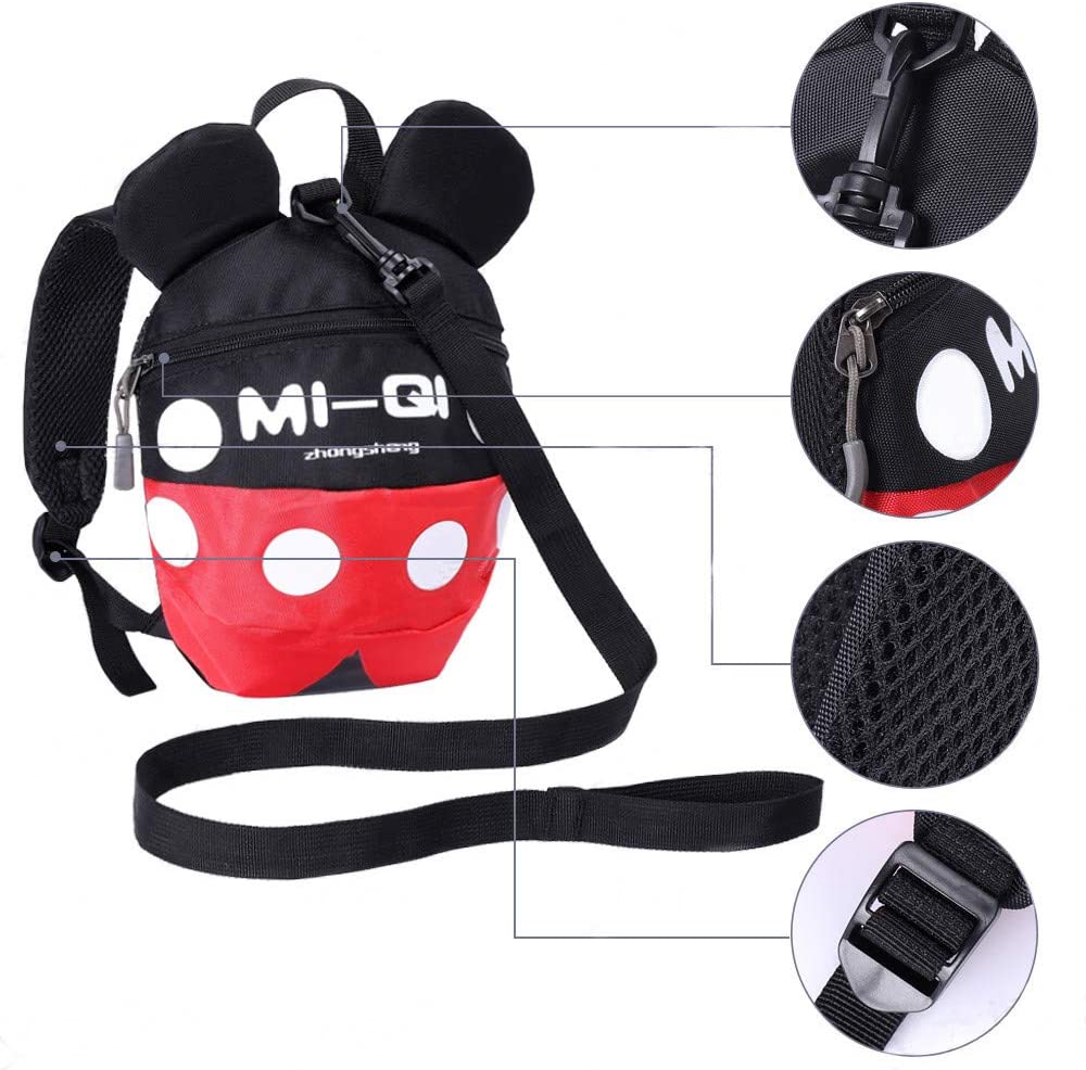 Zhongsheng Toddler Backpack with reins, Kid Anti-Lost Rucksack with Safety Harness - Image 4