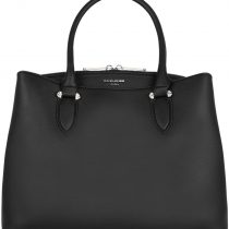 David Jones - Women's Elegant Handbag - Ladies Top-Handle Bag PU Leather - Messenger Shoulder Crossbody Bag - Medium Size 3 Compartments Many Pockets Tote Shopper - Elegant City Bag