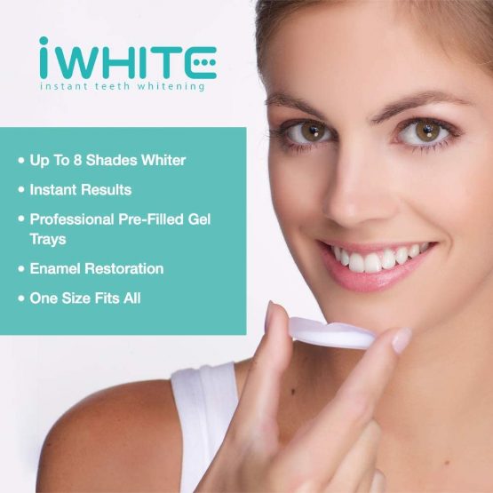 iWhite Instant 2 Teeth Whitening Kit with 10 Trays Up to 8 Shades