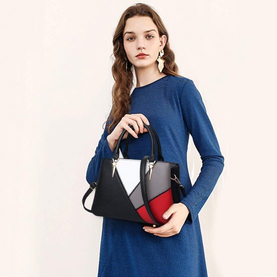 NICOLE & DORIS Handbags for ladies womens handbag splicing color crossbody bags the latest trends - Image 2