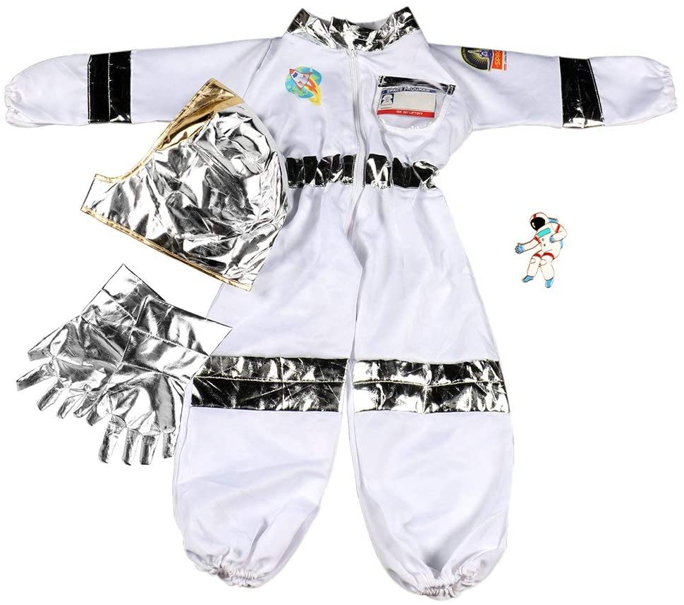 Tacobear Astronaut Costume for Kids Spaceman Role Play Costume Set ...