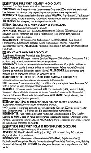 Bulk Natural Pure Whey Protein Isolate, No Artificial Sweetners, Chocolate, 500 g, Packaging May Vary, Strawberry - Image 4