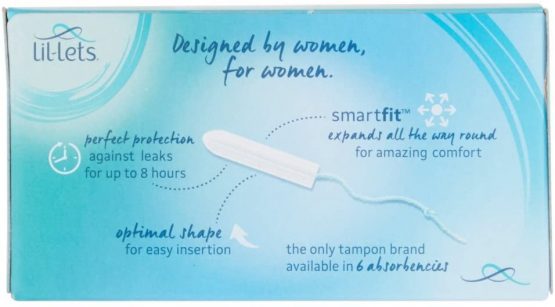 Lil-Lets Non-Applicator Lite Tampons, 1 Pack of 16, Light Flow - Image 2
