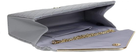 Girly HandBags Retro Quilted Clutch Bag - Image 4
