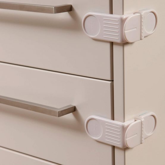 Dreambaby Angle Locks - Extra Value (Pack Of 4, White) - Image 3