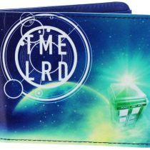 DOCTOR WHO Green Fashion Cosmos Bi-Fold Wallet