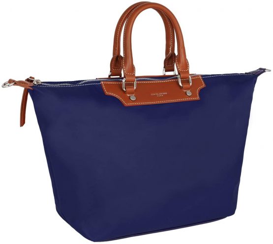 David Jones - Women's Nylon Tote Bag - Waterproof Shoulder Bag - Foldable Shopper Handbag Large Capacity - Zipper Crossbody Bag - Casual Elegant Work Travel City - Image 4