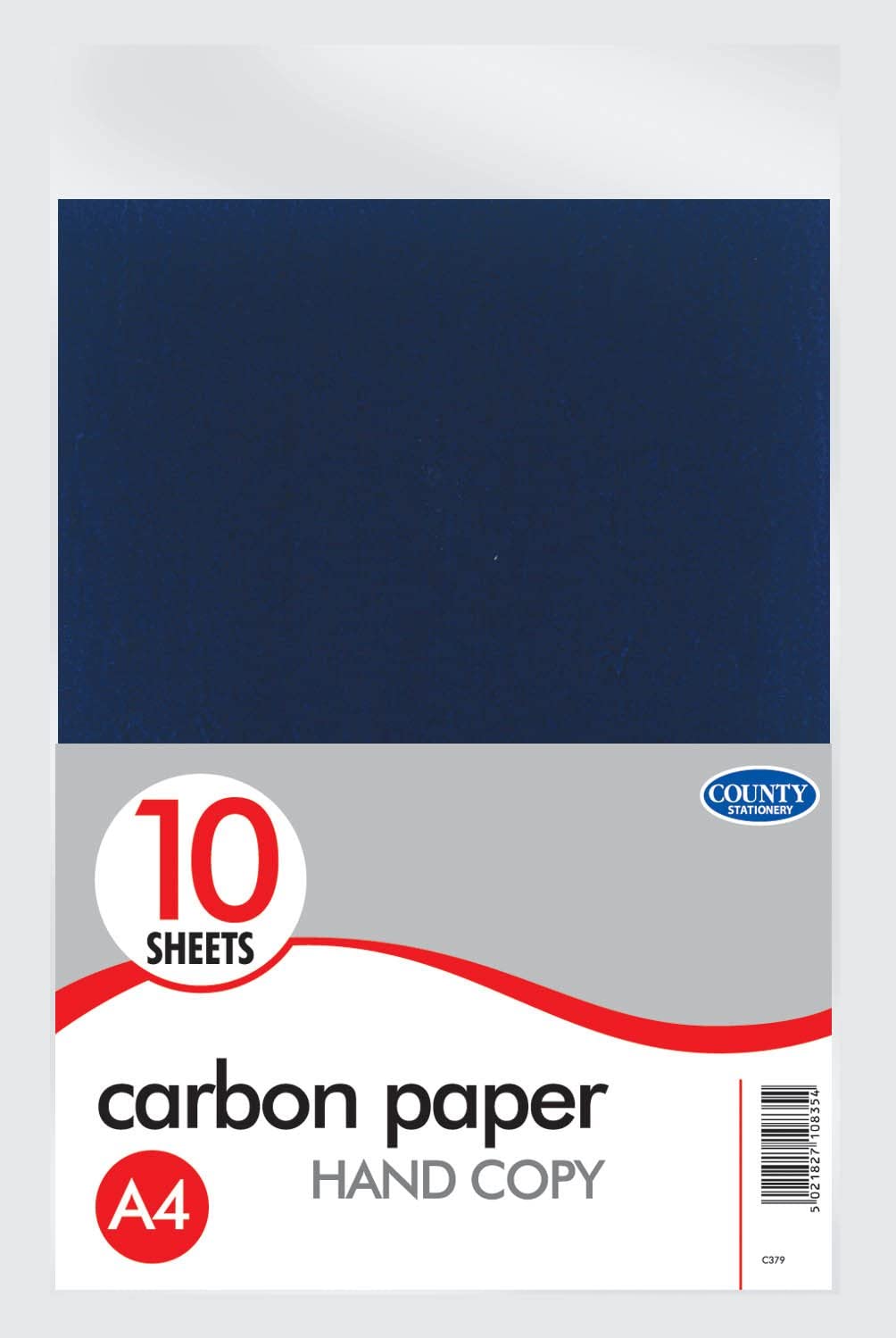 A4 Hand Carbon (pack quantity 10), white