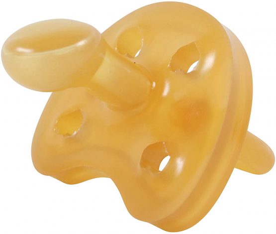 SWEETIE Rubber Orthodontic Pacifier Heart Shape Rubber 1 Count (0-6 Small) - Image 4