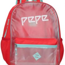Pepe Jeans Cristal Backpack Adaptable to Trolley Multicoloured 31x42x17.5 cm Polyester and PVC 22.79L
