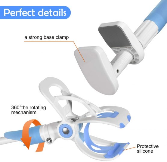 Baby Monitor Holder Universal Holder for Baby Monitor with Straps Flexible Baby Camera Mount Shelf No Drilling Safer Monitor Stand Baby(Baby Monitor not Included) - Image 2