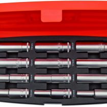Bahco BHS1612L Long 1/2" Deep Socket Set, 12 PIeces