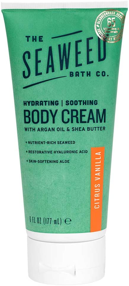 Seaweed Bath Body Cream, Citrus Vanilla, 177 ml (Pack of 1)