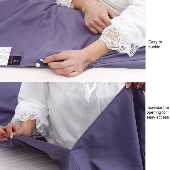 Local Makes A Comeback - Printed Dirty Travel Hygiene Sleeping Bag Hotel Sleeping Bag Adult Sleeping Bag Envelope 180cm x 210cm, Blue - Image 4