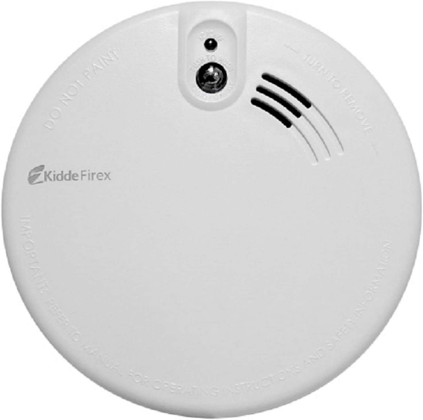 Twin Pack Kidde Firex KF20 Mains Powered Optical Smoke Alarm with 9V Back Up Batteries, White - Image 2